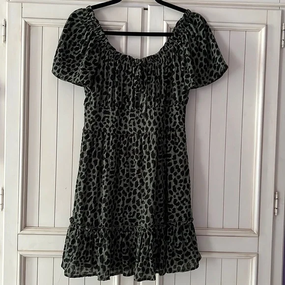 leifsdottir black dress Anthropologie Leifsdottir Midi Dress Tasman Black Cotton Eyelet Size 1   Celebrity Owned